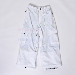 Venta al por mayor de alta calidad de las mujeres de esquí de los pantalones de nieve de la fabricación de ligero Soft Shell impermeable a prueba de viento holgado cortavientos Extra - Product Image 1