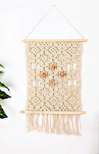 Nouvelle Décoration Murale en Macramé en Coton 2026 – Couleurs Personnalisables, Support Décoratif, Vente en Gros et Personnalisation Écologique - Product Image 5