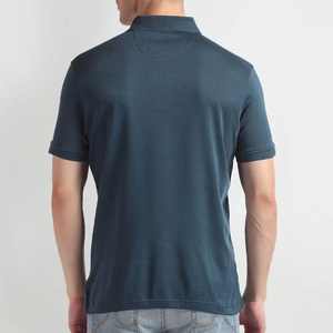 เสื้อเชิ้ตผู้ชายยอดนิยม ผ้าฝ้าย 100% คอตั้ง ระบายอากาศได้ดี ไม่เป็นขุย เป็นมิตรกับสิ่งแวดล้อม สไตล์ลำลอง แขนสั้น ผ้าบรอดคลอธ จากปากีสถาน - Product Image 3