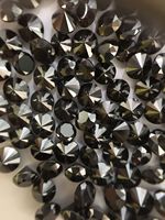Haute qualité 100% naturel multicolore poli diamant perle 3 - 5 mm perles perles de diamant pour la fabrication de bijoux