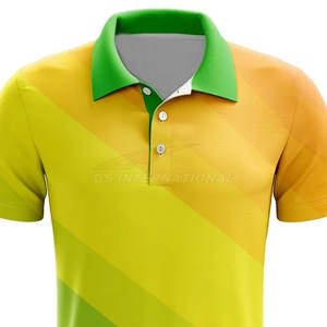 Professional Sublimated Polo Shirt Custom Logo Printing Quick Dry Polyester Golf Running <b>Darts</b> Polo Mens Shirts - Product Image 2