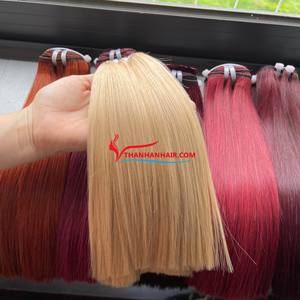 Extensiones de cabello liso de hueso de trama de vendedor al por mayor de pelo Pelo alineado de cutícula virgen de lujo vietnamita - Product Image 4