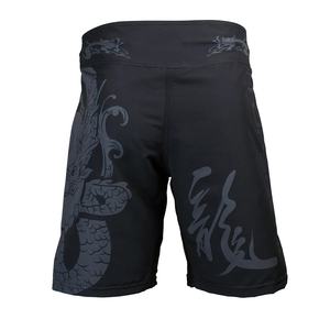Pantalones Cortos de MMA Personalizados de Color Sólido, Spandex/Nailon, Logotipo Delantero y Trasero, Secado Rápido, Ligeros, Transpirables, Duraderos, Talla Adulto, Hombre, Boxeo - Product Image 4