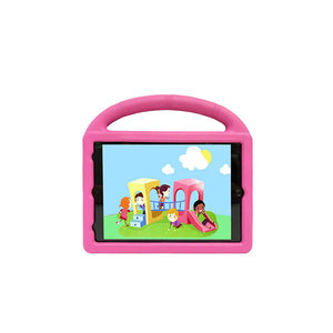 Étui pour tablette iPad 10,2 pouces Netzy avec roulettes, étui de protection en TPU et silicone EVA avec support à roulettes, rouge, compatible avec la marque Pro - Product Image 3