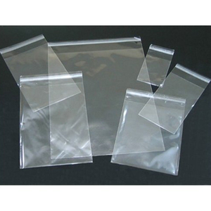 Emballage plat réutilisable en PE avec logo personnalisé directement fabriqué au Vietnam Sacs à fermeture éclair en plastique transparent pour usage domestique - Product Image 2