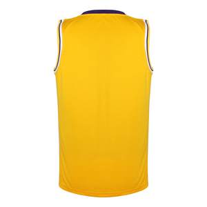 Maillot de basket-ball réversible, débardeur deux voies, tissu respirant et évacuant l'humidité, design athlétique pour la compétition, coupe ajustée - Product Image 3
