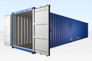 Contenedor de Envío Seco Azul de 40 Pies, Nuevo, Vacío, para Transporte de Carga, Contenedor de Envío Ankara - Product Image 4