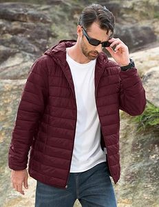 Vestes matelassées élégantes pour hommes, longues, à capuche, d'hiver, épaisses, légères, vêtements d'extérieur thermiques - Product Image 6