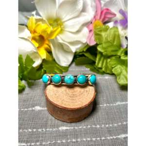 Duane Smith <b>Red</b> Skin Turquoise & Sterling Silver Fashion Cuff <b>Bracelet</b> - Product Image 1