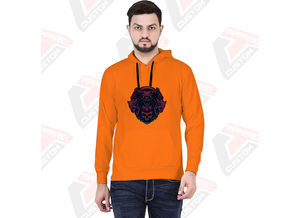 Sudadera con capucha para hombre Premium Ultra acogedora y cómoda 100% algodón bordado liso teñido con impresión Digital para invierno - Product Image 3
