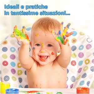 Para toallitas Pure Baby, paquete de 10 toallitas 720, tejido de bambú sin fragancia, 80 piezas por paquete, fabricado en Alemania para el cuidado del bebé - Product Image 3