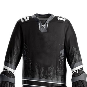 Fabricant pakistanais d'uniformes de hockey sur glace, 100% polyester, antibactérien, respirant, imperméable, séchage rapide, ensembles personnalisables, OEM ODM - Product Image 4