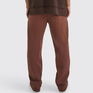 Pantalons de survêtement décontractés pour hommes grande taille, style sport, empilés, taille haute, coupe droite, tissu en toile anti-boulochage de haute qualité - Product Image 2