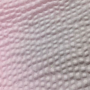 Tela para Camisa de algodón de 58 pulgadas al por mayor textura fantástica de palomitas de maíz para la exportación - Product Image 1