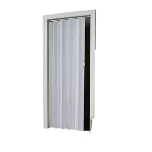 Pintu lipat PVC Homestyle kualitas tinggi cocok 36 "lebar x 80" putih tinggi