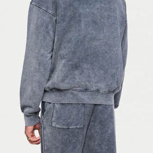 Vente en gros Concevez Votre Propre Survêtement Lavage à l'Acide Meilleure Vente Personnalisé Survêtement Lavage à l'Acide pour Hommes - Product Image 6