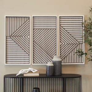 Factory Prices Trendy Wall Art Decorative Wood Luxury Design Home/<b>Office</b>/Hotels Wall Decoration Exporters <b>PC</b> Featuring Bowls - Product Image 6