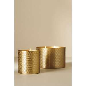 Bougeoirs votifs en métal design haut de gamme pour créer une ambiance chaleureuse et un éclairage élégant - Product Image 1