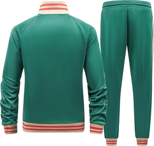 Absorbe la humedad, transpirable, chaqueta Eversoft con bolsillos, punto, ajuste relajado, pantalones de chándal cónicos - Product Image 6