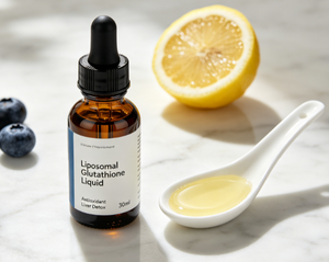 Liposomal Glutathione Liquid Drops High Absorption Antioxidant Liver Detox Skin Whitening Vitamin C 30ml <b>Dropper</b> <b>Bottle</b> OEM - Product Image 1