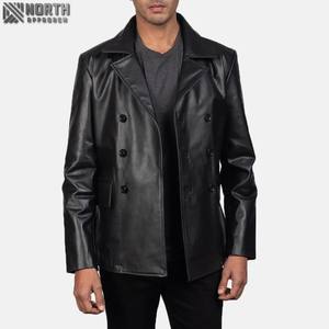 Nouvelle arrivée Vintage Camouflage 100% peau de vache ample mode Biker veste hommes hiver en cuir véritable imperméable coupe-vent unisexe - Product Image 3