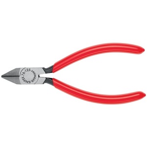 คีมตัดด้านข้าง KNIPEX 125 มม. พร้อมหัวขัดเงา 8 รูปทรงเอียงและเคลือบพลาสติกสำหรับงานฝีมือ อุปกรณ์งานฝีมือขนาดเล็ก - Product Image 4