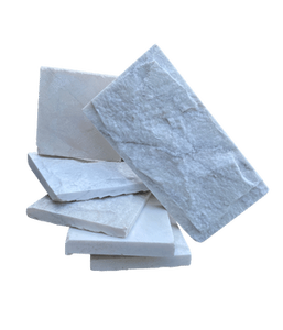 La mejor opción de azulejos de pared de mármol blanco de cristal de diseño moderno losas ásperas impermeables e ignífugas para decoración exterior - Product Image 4