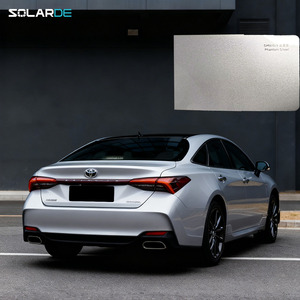 Pellicola Protettiva per Carrozzeria <span class=keywords><strong>Auto</strong></span> SolarDe, Film Lucido Argento Phantom di Alta Qualità per Wrapping <span class=keywords><strong>Auto</strong></span>, Pellicola PPF per Protezione Vernice - Product Image 1