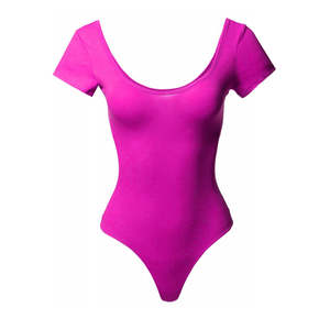 Kivotech Body de mujer personalizado Trajes Active Stretch Casual Manga corta Bodysuits para mujeres con alta calidad - Product Image 5