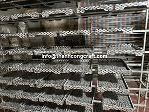 จานกลมหรูหราเปลือกหอยมุกทำด้วยมือจานฝังเปลือกหอยธรรมชาติสำหรับการรับประทานอาหารและตกแต่งบ้าน - Product Image 6