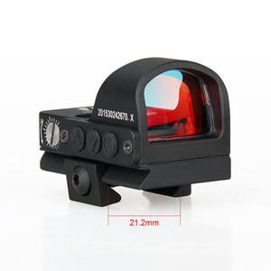 Mira Táctica de Punto Rojo HK2-0078, Óptica de Aleación de Aluminio, Mira Reflex, Base de 21 mm, Mira de Punto Rojo para Caza al Aire Libre - Product Image 2