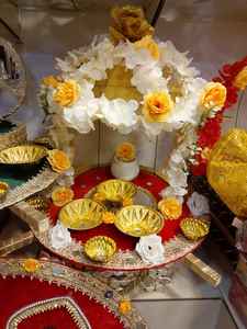 Mehndi Trending amarillo verde Color Mehndi placas grandes Mehndi Foil Mehndi Rasam cesta tradicional OEM con servicio - Product Image 6