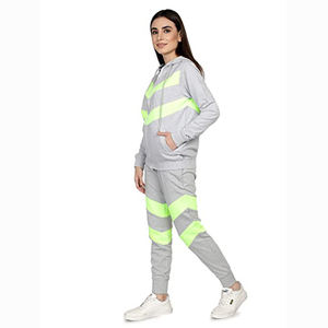 Vêtements de sport survêtements d'entraînement en molleton pour femmes ensemble deux pièces survêtement de jogging meilleures ventes - Product Image 3