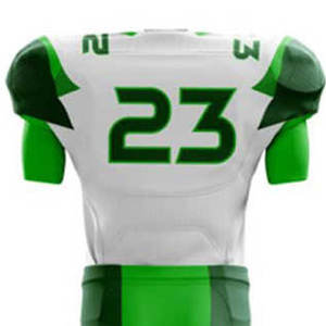 Uniforme de Fútbol Americano Ligero y Cómodo al por Mayor, Nueva Llegada, Jersey Personalizado con Impresión de Equipo, Secado Rápido y Transpirable - Product Image 3