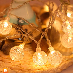 Série d'ampoules LED de Noël, décoratives multicolores RGB - Couleurs assorties - Product Image 3