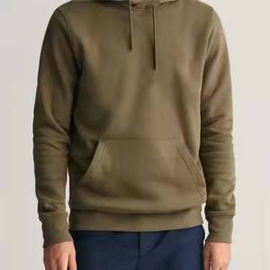 Unisex de alta calidad 100% algodón French Terry hombres pulóver 3D Drop Shoulders Fleece sudaderas con capucha de gran tamaño diseño personalizable liso - Product Image 6