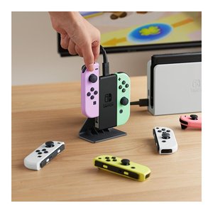 Support de charge double noir pour Nintendo Switch 10014639 Accessoires de jeux vidéo - Product Image 4