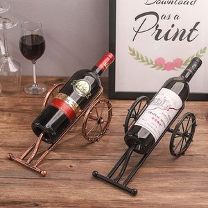 Elegant scroll iron <b>bottle</b> holder with stylish curved metalwork for enhancing home decor and wine <b>storage</b> solutions - Product Image 2