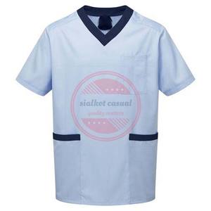 Uniforme médical de gommage d'infirmière non tissé extensible écologique pour hommes et femmes - Product Image 4