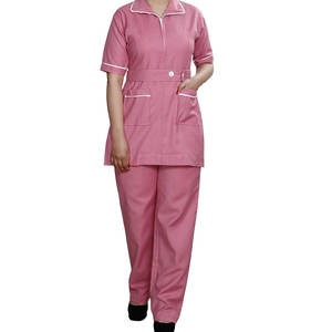 Uniformes personnalisés pour soins infirmiers cliniques et médicaux ensembles de spandex pour les hôpitaux tenue de gommages médicaux personnalisable - Product Image 1