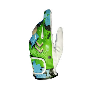 Respirant meilleurs gants de golf en cuir Cabretta blanc tissu respirant Logo personnalisé matériau souple gants de golf en peau de mouton durables - Product Image 5