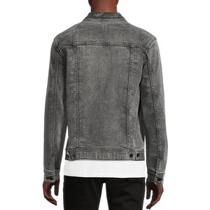 Chaquetas Vaqueras para Hombre, Novedad, Venta al por Mayor, Chaquetas Vaqueras Personalizadas de Estilo Hip Hop para Hombre, para Usar en Invierno, Calidad Premium - Product Image 4