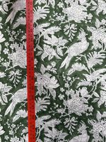 Tendance 100% coton tissu fusil vert bloc-imprimé pour l'extérieur pour la cour rideaux oreillers housse de couette chemises sacs pour filles