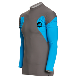 Service OEM Rash Guard Unisexe Personnalisé Impression Numérique Jersey Spandex/Polyester Manches Longues 360g Séchage Rapide Faible MOQ Usine - Product Image 5