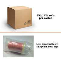 Fil à coudre coloré en nylon 100% écologique, à faible rétrécissement, résistant à l'abrasion, pour broderie, crochet et usage sur canapé