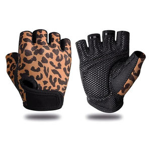 Gants d'entraînement demi-doigts en néoprène unisexe pour musculation avec fermeture magnétique antidérapante - Product Image 4