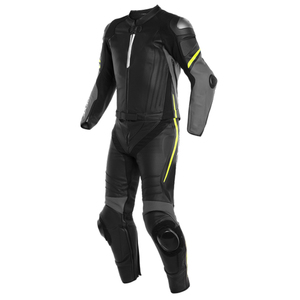Traje de moto de la mejor calidad para la seguridad del conductor Durable impermeable Conjuntos de dos piezas Trajes de cuero - Product Image 2