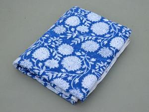Hand Block Printed Indian <b>Cotton</b> <b>Fabric</b> for Home Decor Curtains Covers-Soft <b>Cotton</b> Yard for Boys Personalized Gift Sale - Product Image 2