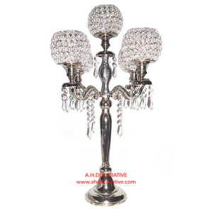 Modern Design New Candelabra with 5 Arms Aluminum Tall Floor & Entryway Decoration Luxury Handmade <b>Candlestick</b> Holder for Sale - Product Image 2