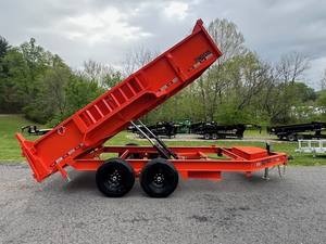 Remolque Agrícola Mini de 5 Toneladas con Eje Único para Tractor, Volquete Hidráulico, en Estado Nuevo, Usado en Construcción - Product Image 2